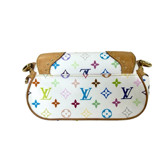 💖AUTHENTIC Louis Vuitton Marilyn Bag White Multicolor Monogram - Picture 2 of 16